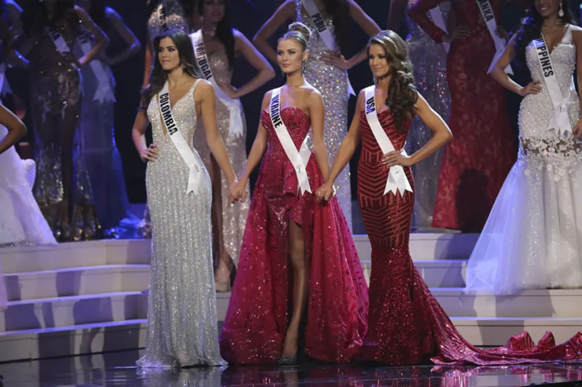 Las tres finalistas fueron Colombia, Ucrania y Estados Unidos