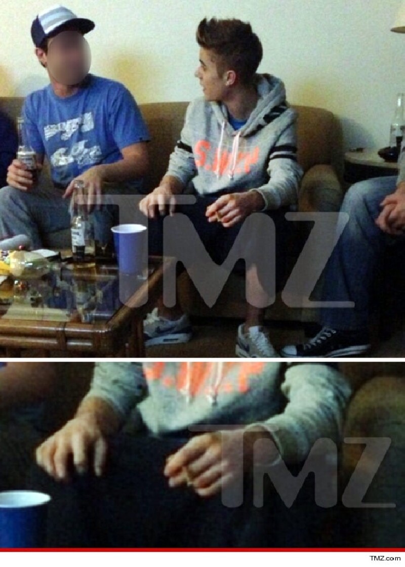 Según informa el portal TMZ, el cantante estaba en esta fiesta un día después que un paparazzi falleciera mientras seguía el auto de Bieber para tomarle una foto.