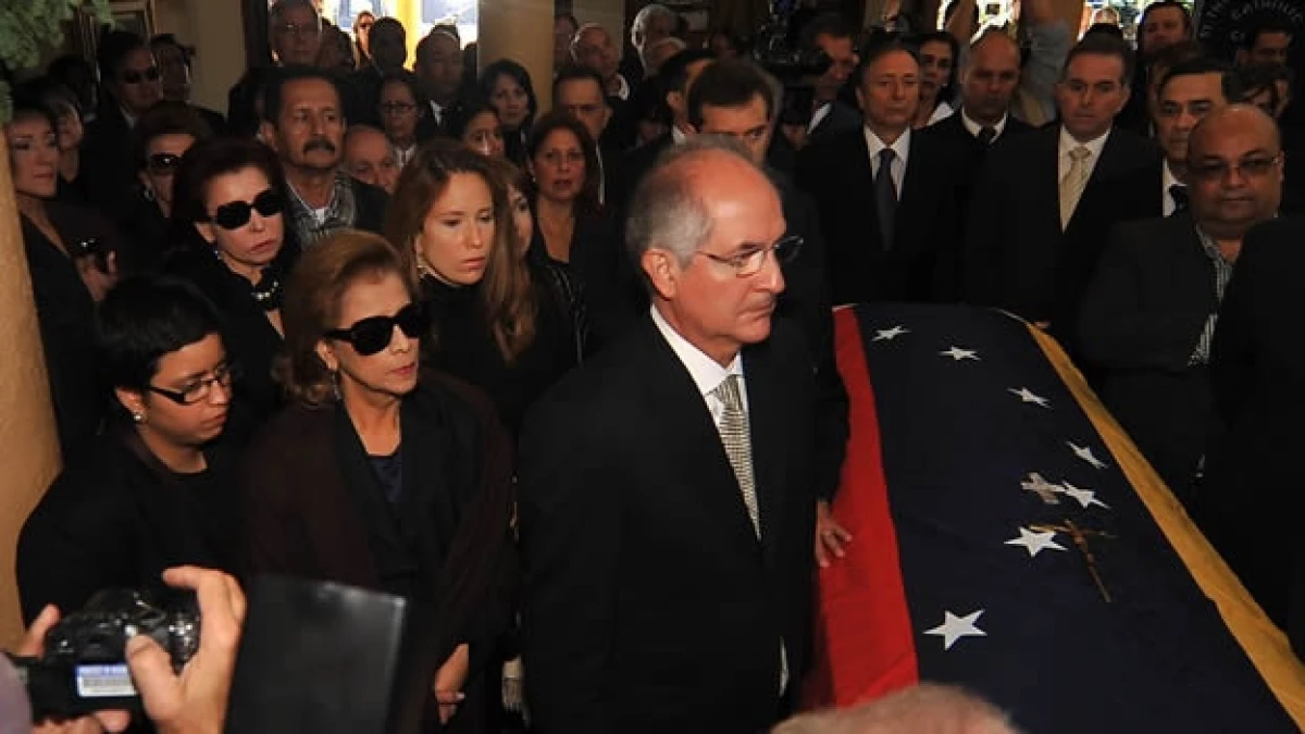 Sepelio expresidente Carlos Andres Perez