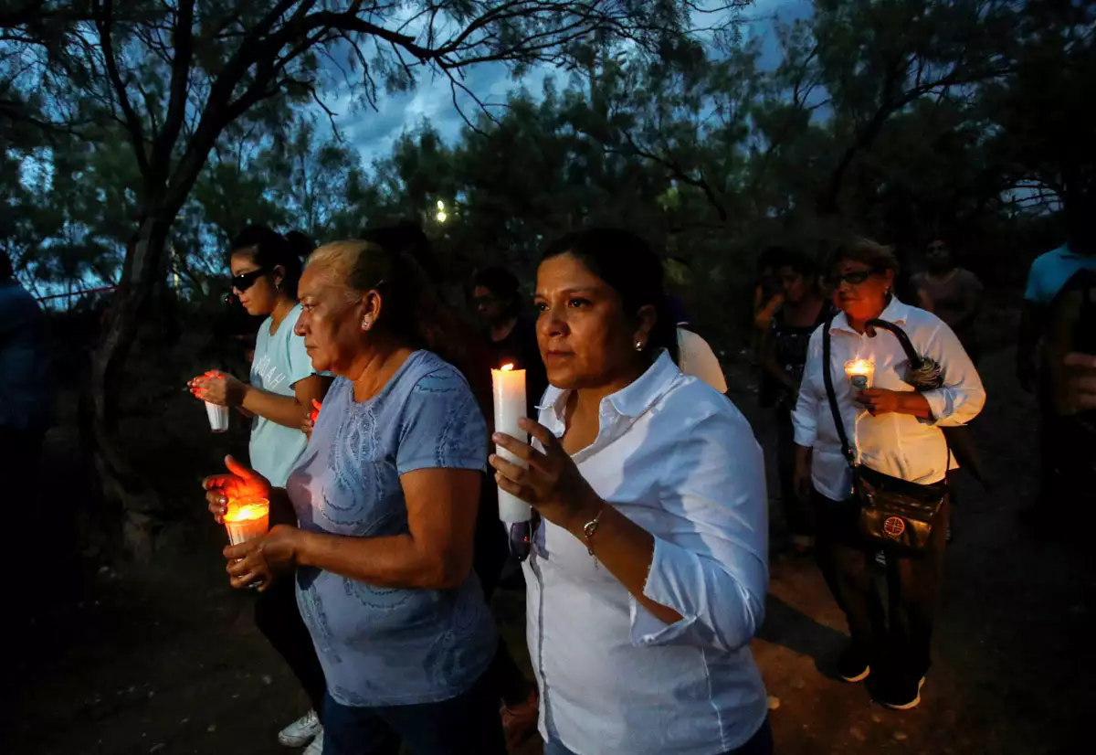Rescue operation for miners trapped in a coal mine, in Sabinas