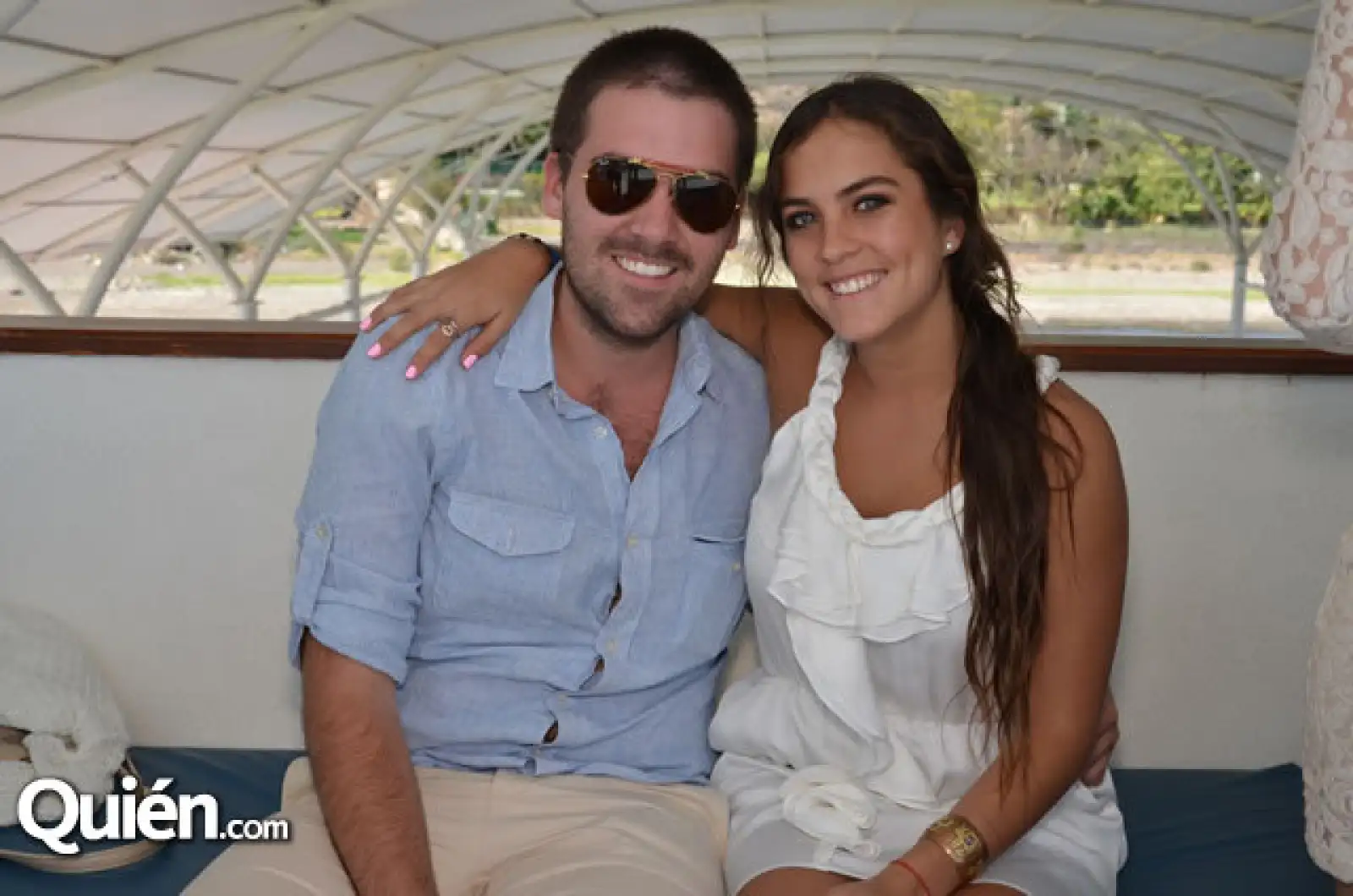 Esteban Mayorga y Mari Fer Mónaco