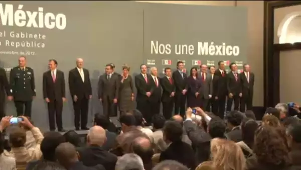 presentacion gabinete Peña Nieto