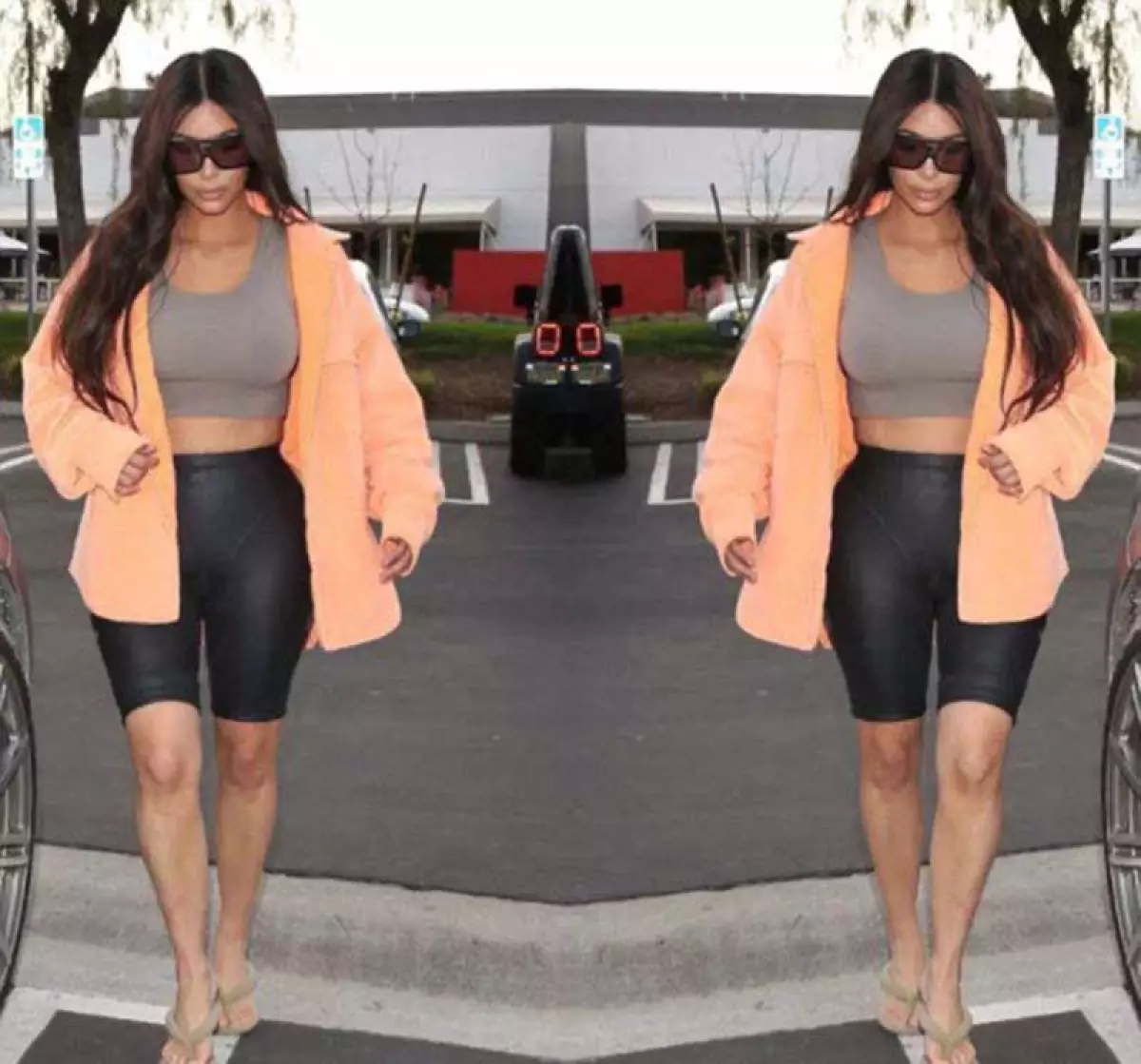 Kim Kardashian foto espejo
