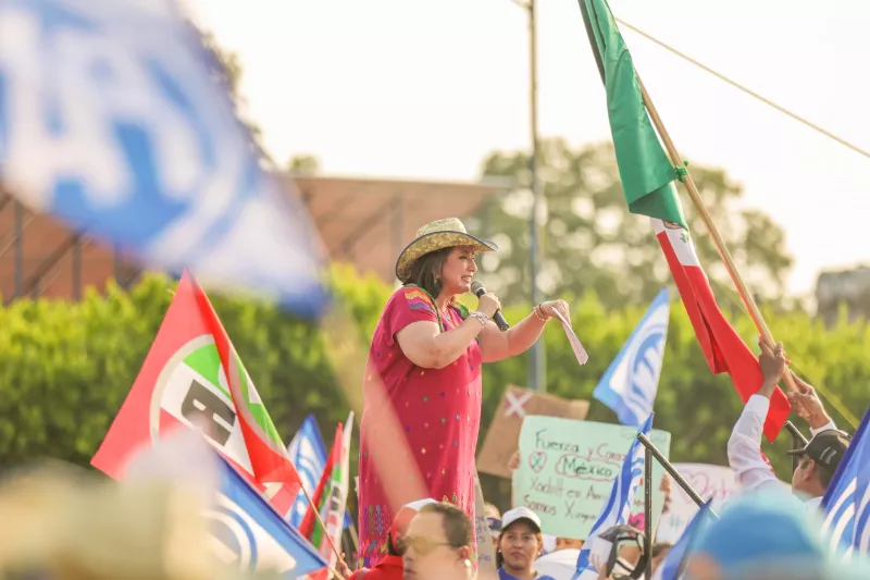 Xóchitl Gálvez en Chiapas