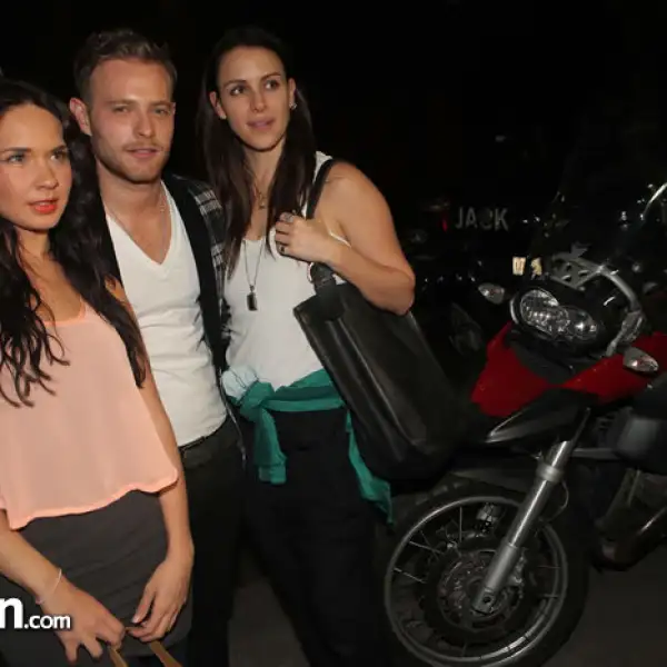 Adriana Louvier, Luis Ernesto Franco y Alexandra de la Mora.