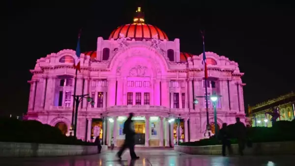 Palacio de Bellas Artes Cáncer Rosa
