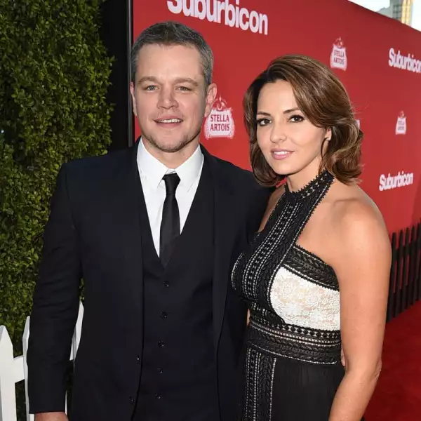 Matt Damon y Luciana
