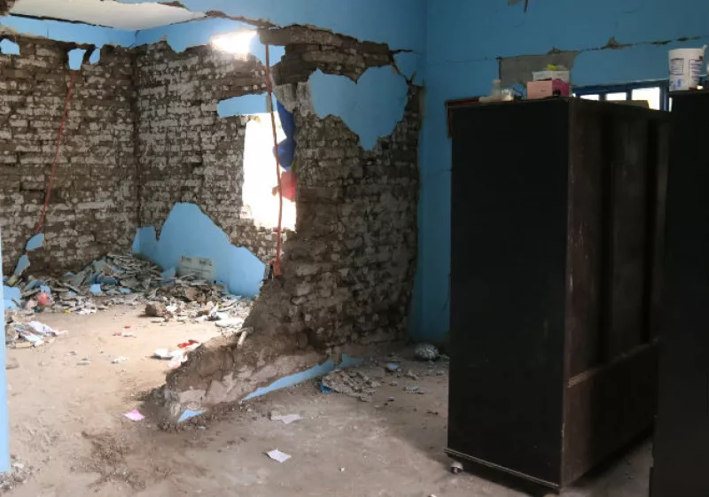 casa dañada