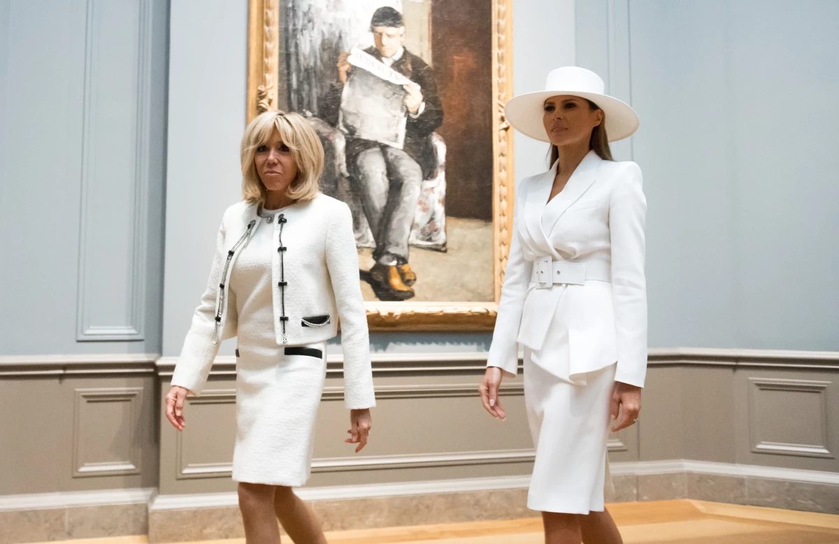 Melania se luce