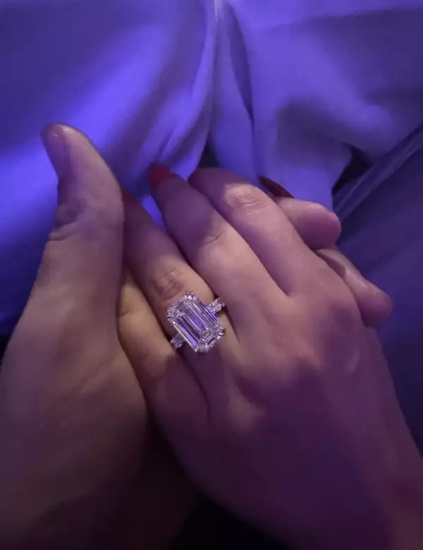 Anillo de compromiso que le dio French Montana a la princesa Sheikha Mahra de Dubai