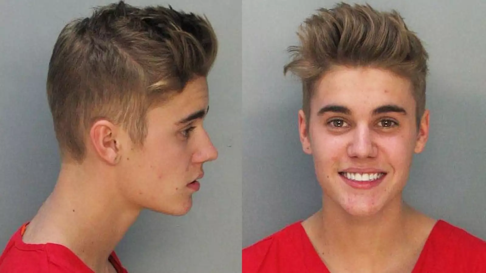 bieber arresto mugshot