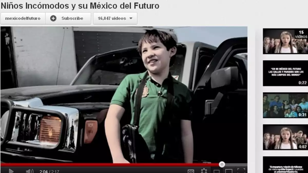 nuevo video de los niños incomodos