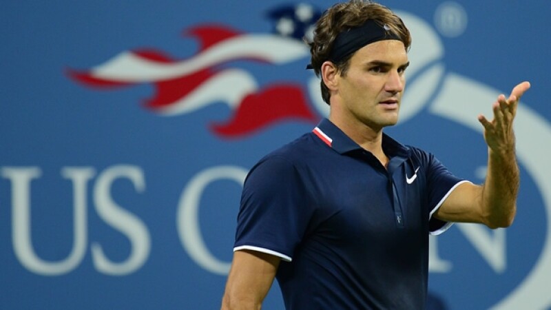Roger Feder en el US Open