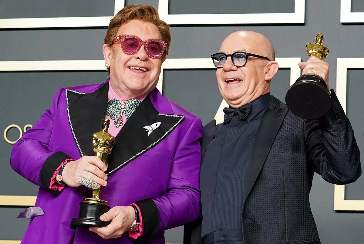 Elton John y Bernie Taupin