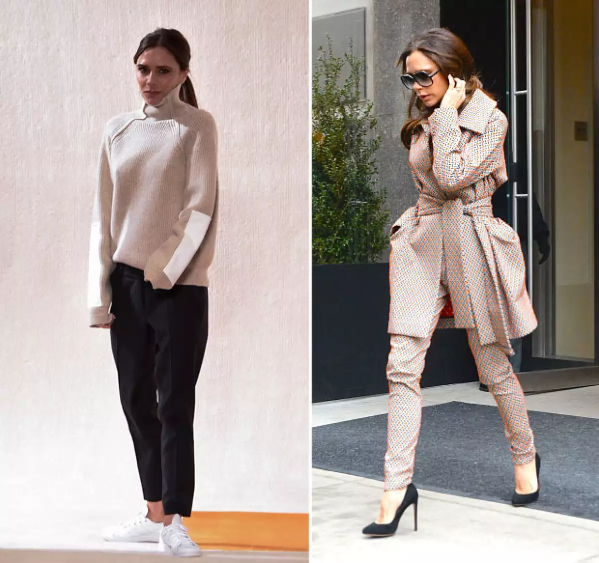 Ahora, Victoria prefiere estar más cómoda que sufrir por los tacones.