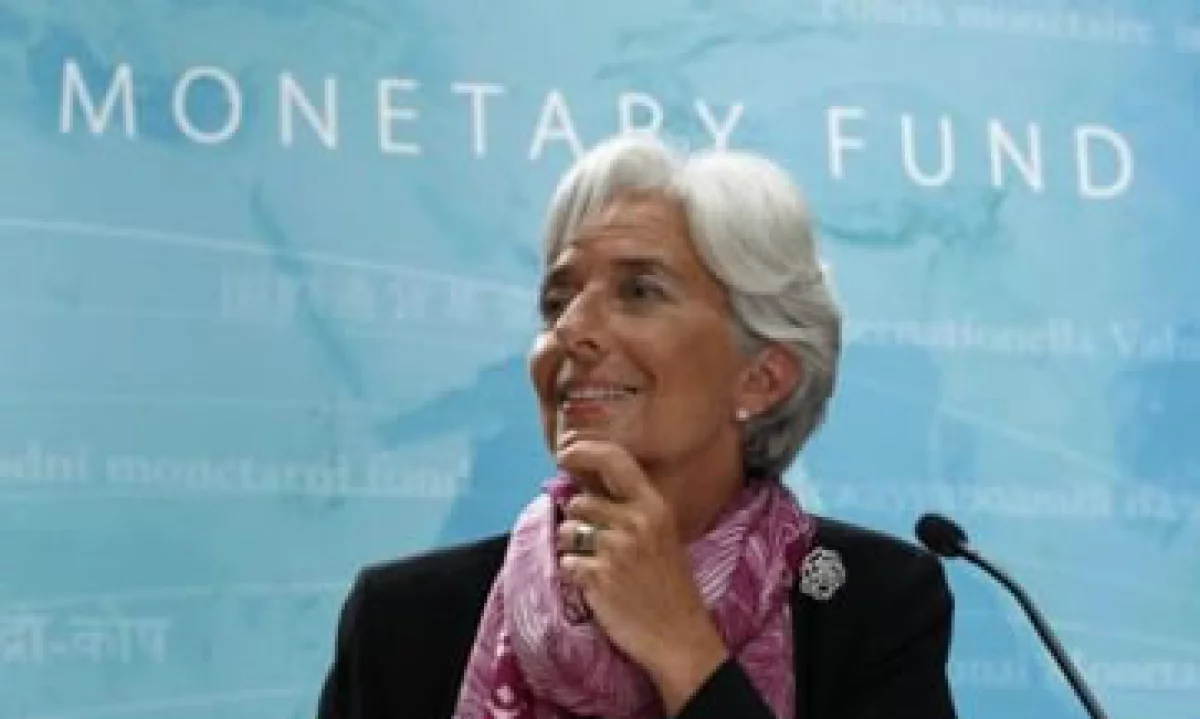 Lagarde dijo que las cosas están mejorando en comparación con 2009. (Foto: Reuters)