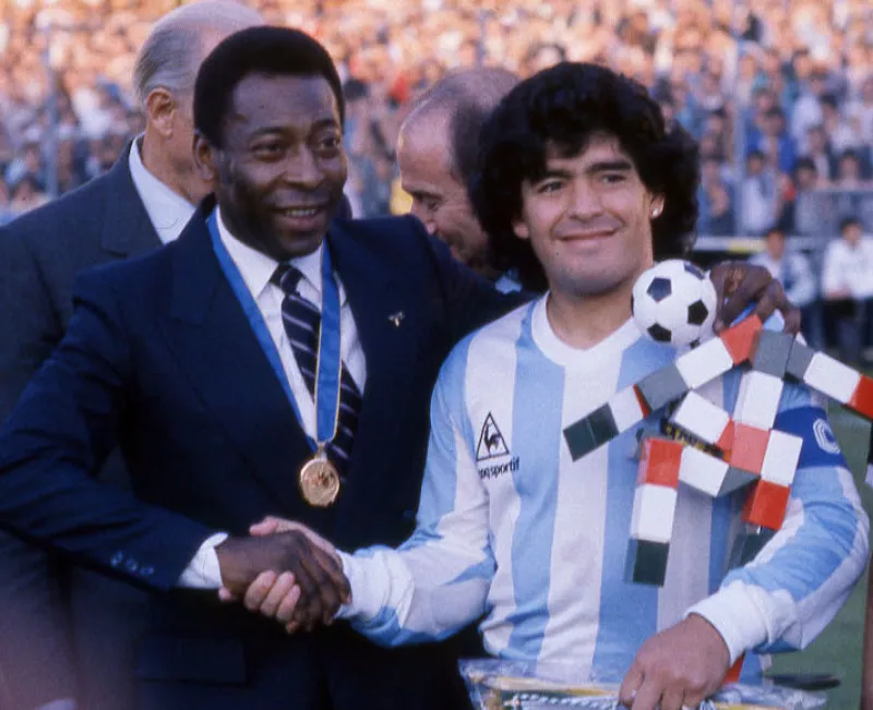 Pele-Maradona