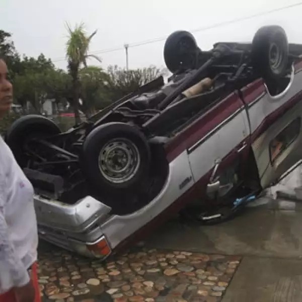 Los daños del huracán Bárbara tras su paso por México