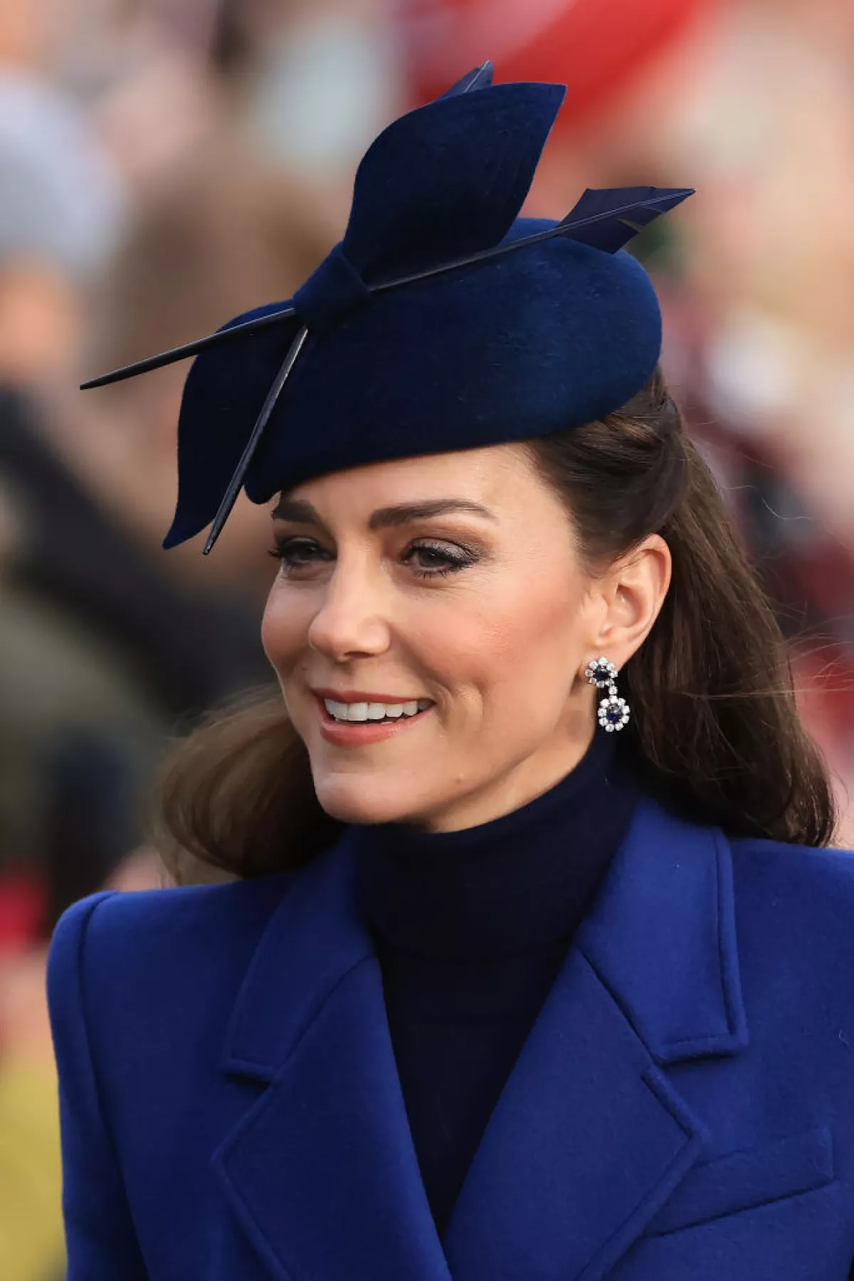 Kate Middleton en la celebración de Navidad 