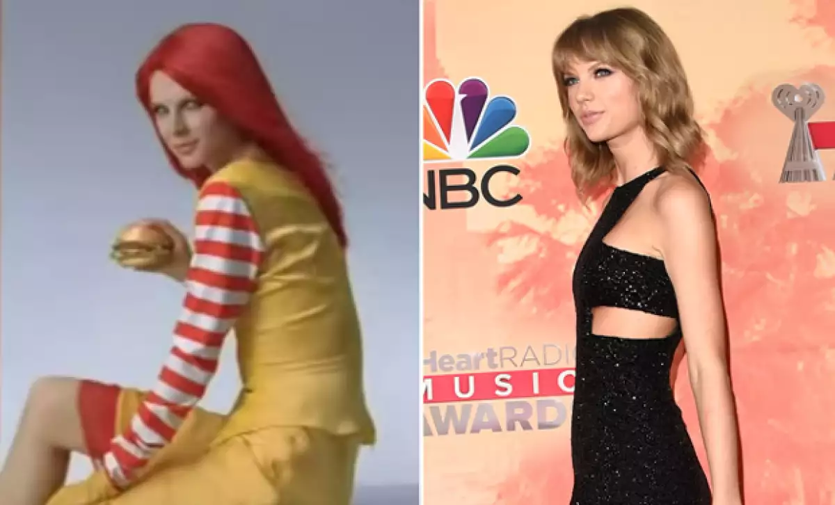 La noticia sobre esta joven que aparece en un comercial de dicha cadena de comida rápida, generó que éste llegara a viralizarse como la desconocida "hermana" de la cantante.