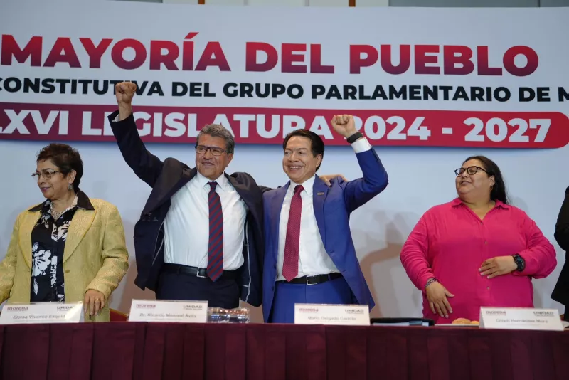 Morena define a Ricardo Monreal como coordinador de bancada en Cámara de Diputados