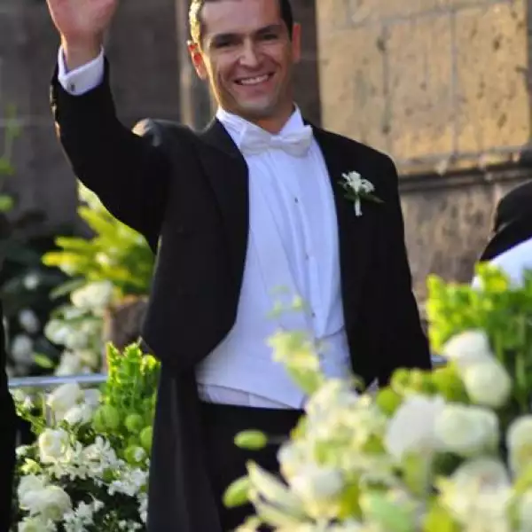 El novio Martín Fuentes