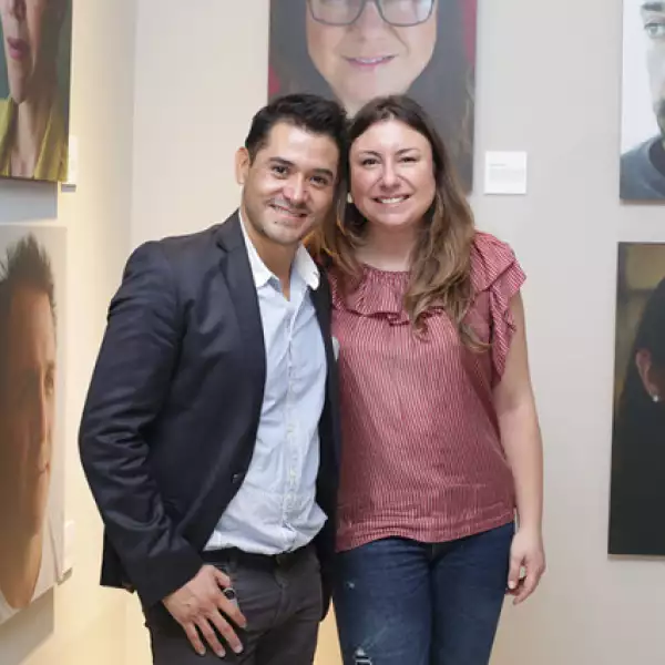 David Cuevas y Elizabeth Gómez
