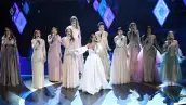 Las nueve actrices de doblaje se apropiaron del escenario del Dolby Theatre.