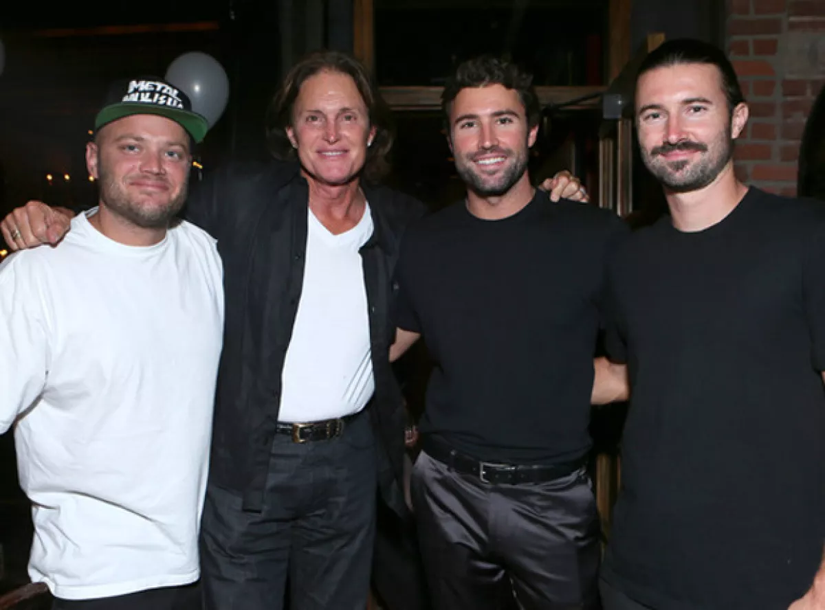 Burt Jenner, Bruce Jenner, Brody Jenner y Brandon Jenner en 2013.