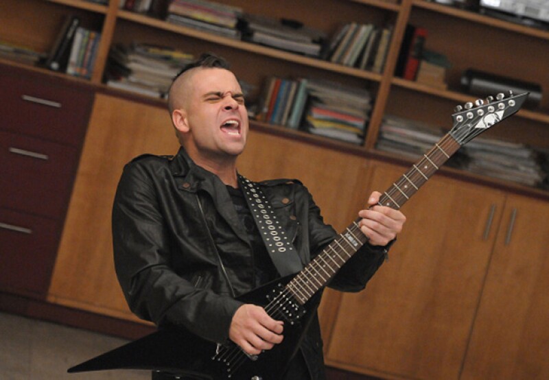Mark interpretaba a Noah `Puck` Puckerman en Glee.