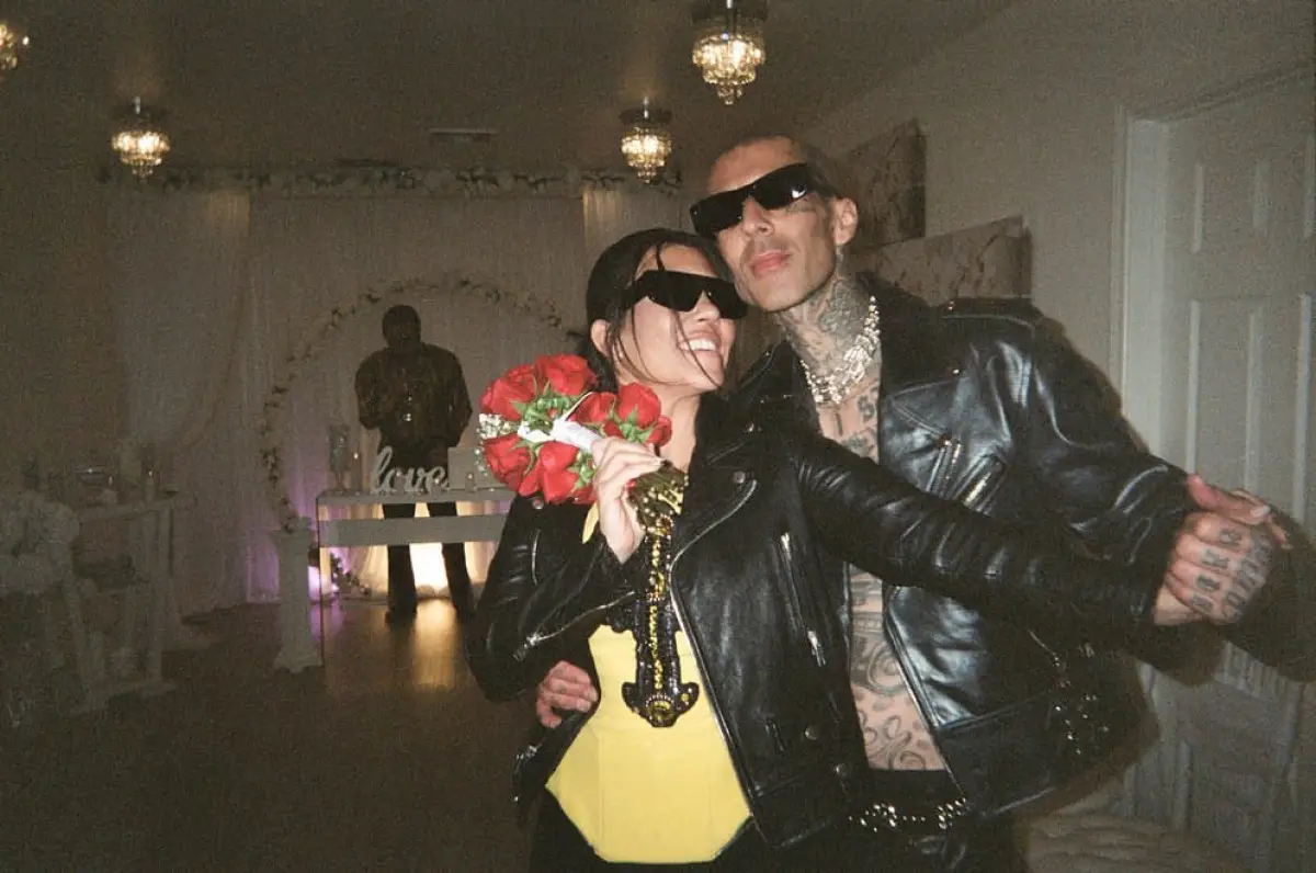 Kourtney Kardashian y Travis Barker