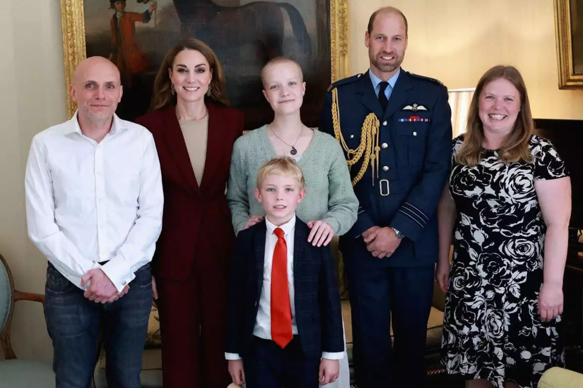 Kate Middleton recibió a Liz Hatton una joven desahuciada que tiene cáncer