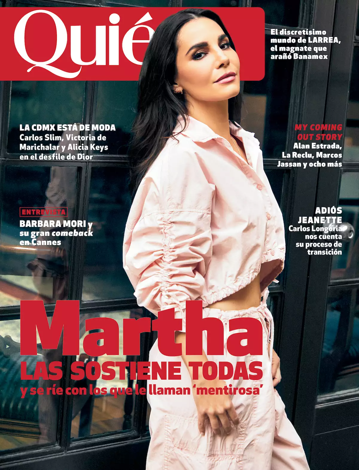 Martha Higareda en portada de Quién