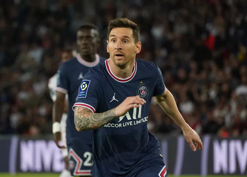 Lionel,Messi,Of,Psg,During,The,Ligue,1,Football,Championship