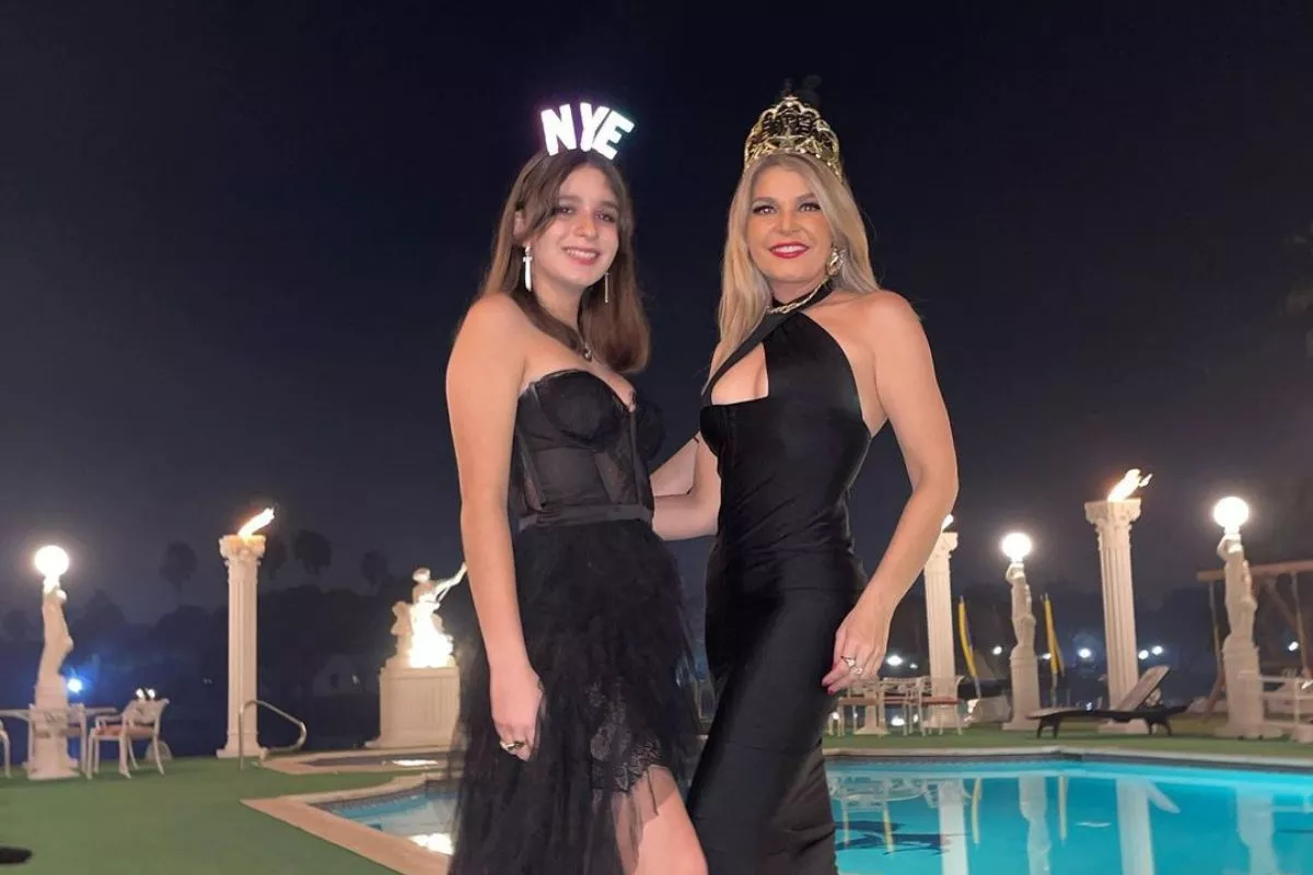 Itatí Cantoral y su hija