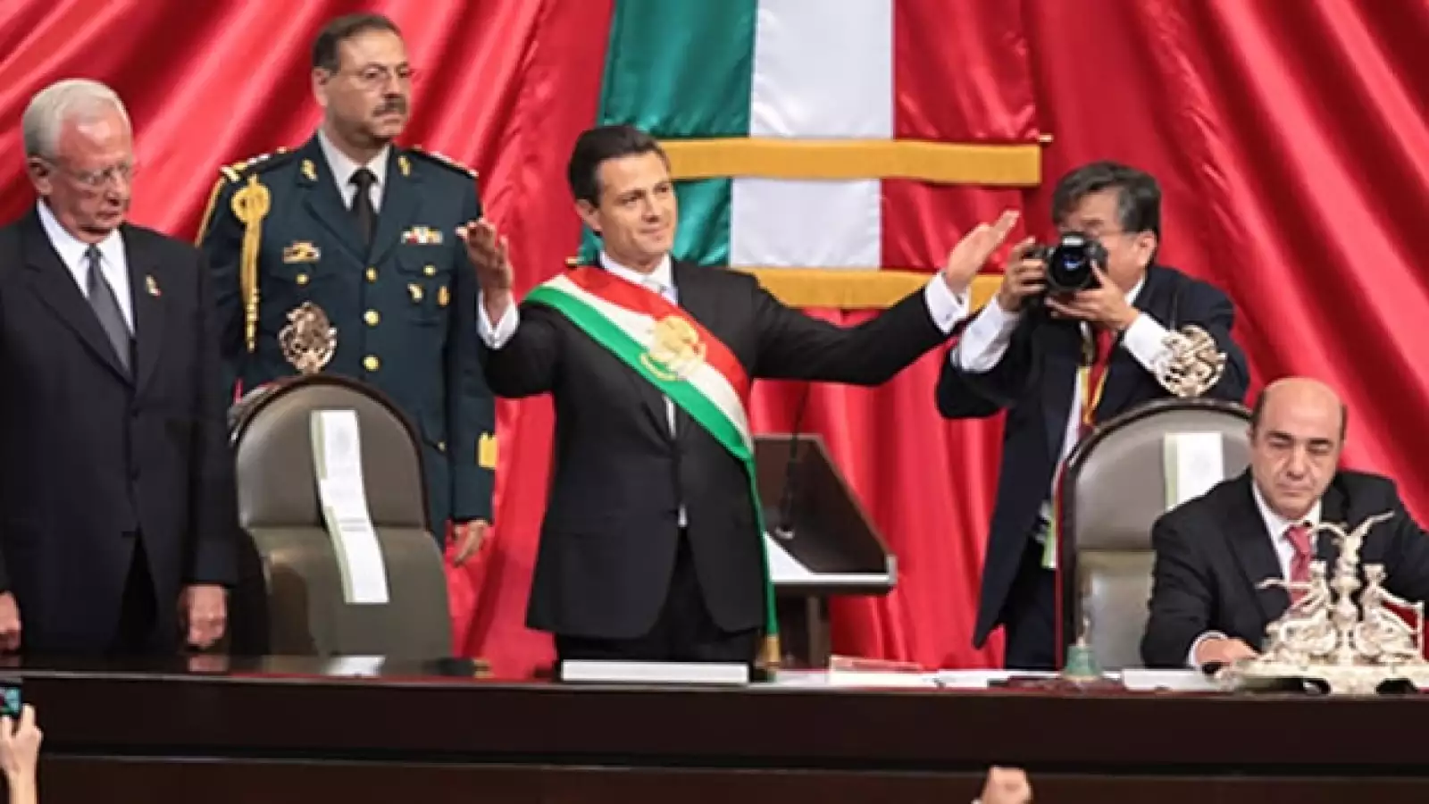 toma de posesión de Peña Nieto 