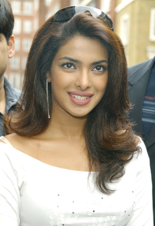 Priyanka Chopra en el 2000. Getty Images