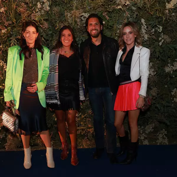Lorena Murat, Liz Mena , Marco Colmenares y Fernanda Locken 