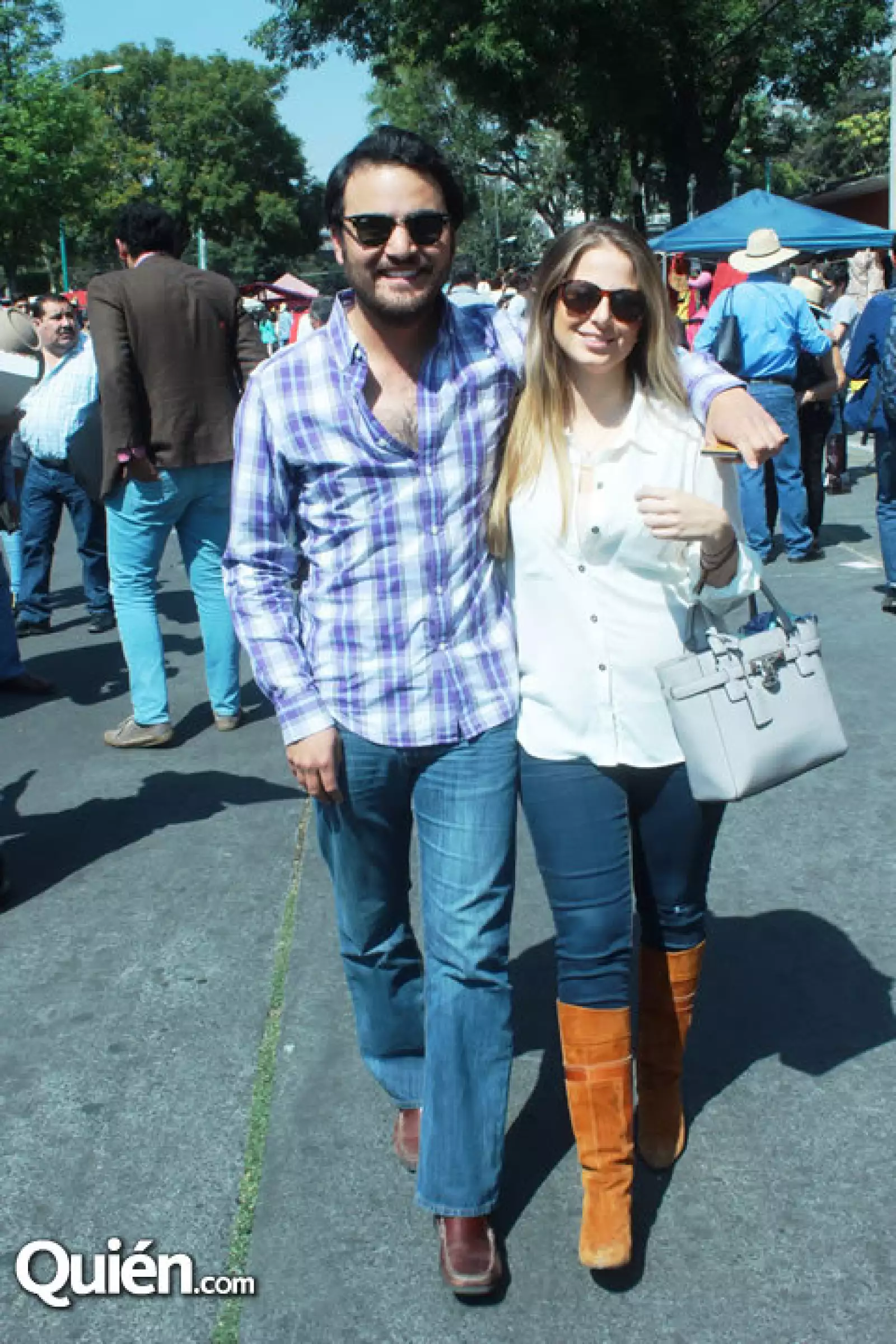 José Antonio González y María Elena Salazar