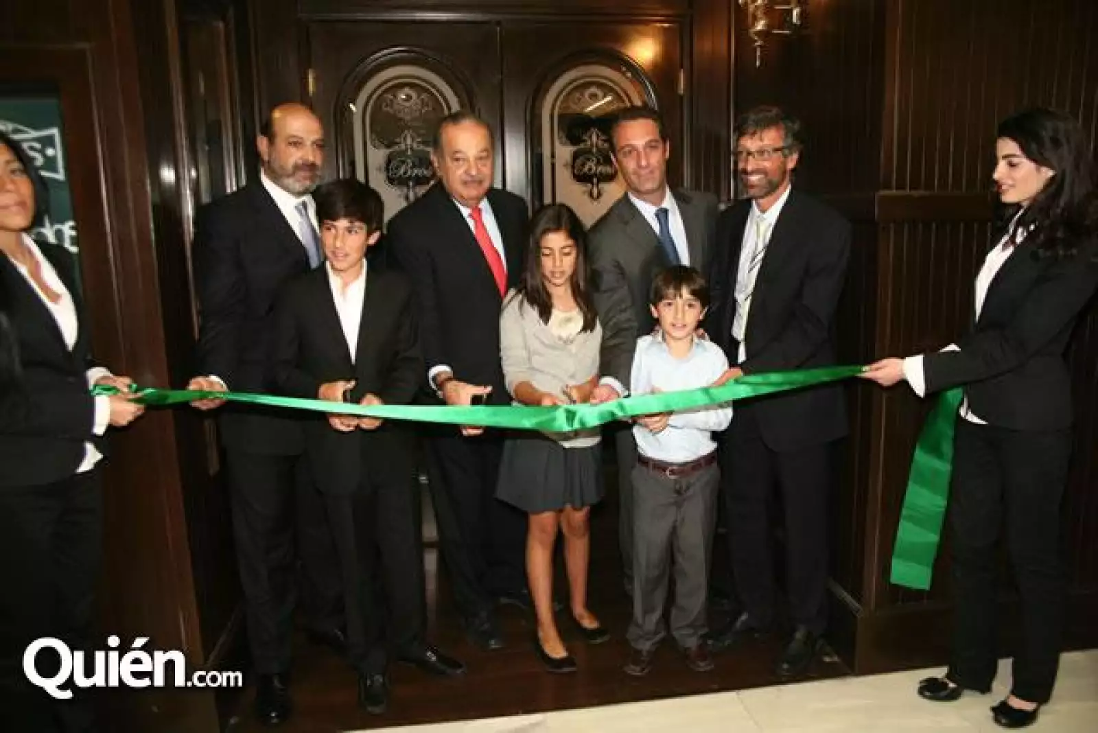 Michel Kuri,Carlos Slim,Carlos Slim Domit,Alfonso Salem,Michel Kuri,Ana Paula Kuri,Santiago Kuri
