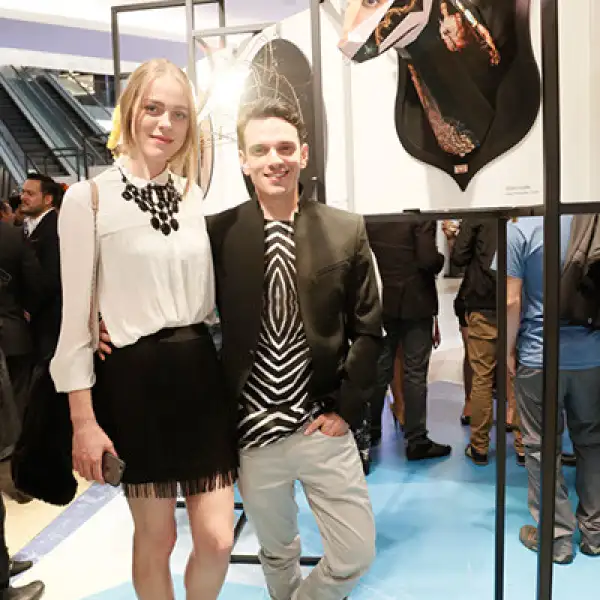 Jessica Faustino y Pedro Luján