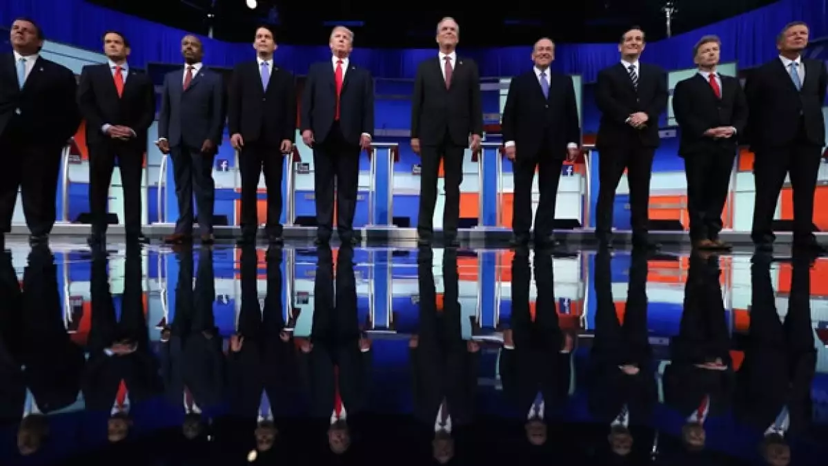 Los 10 aspirantes republicanos para la Casa Blanca con mayor aceptación en las encuestas durante el debate del pasado 6 de agosto