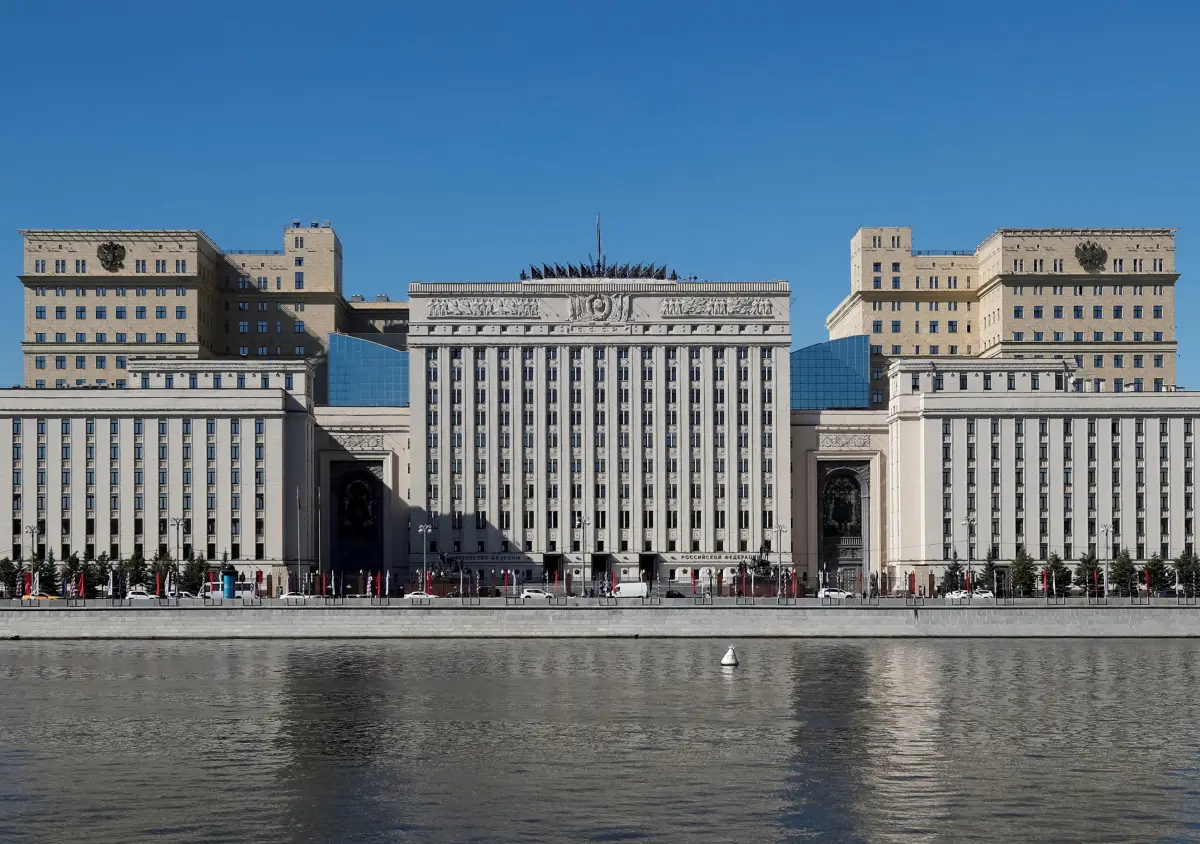 Una vista muestra la sede del Ministerio de Defensa de Rusia en Moscú, Rusia, el 10 de septiembre de 2022.