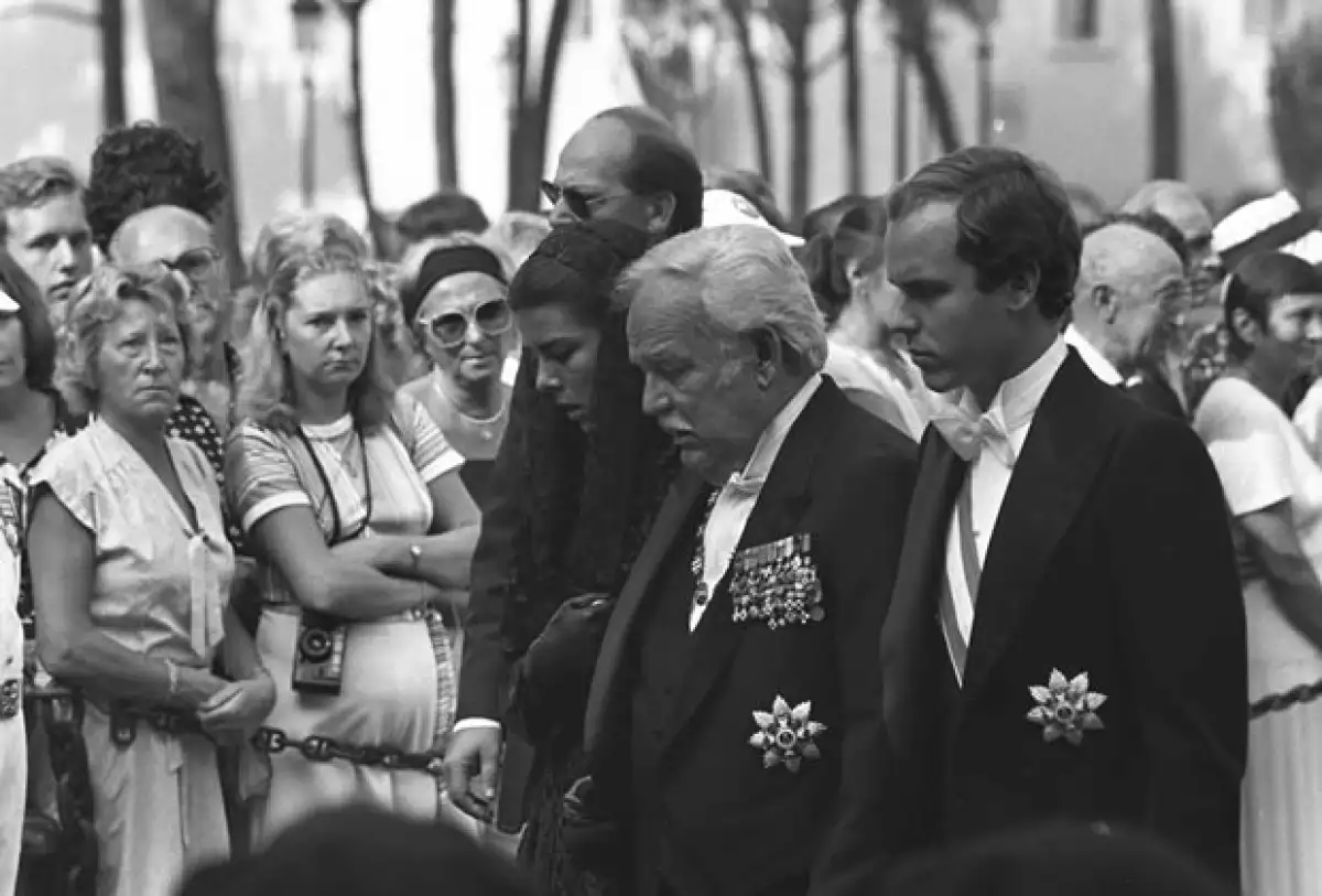 Su madre, Grace Kelly, murió en 1982.