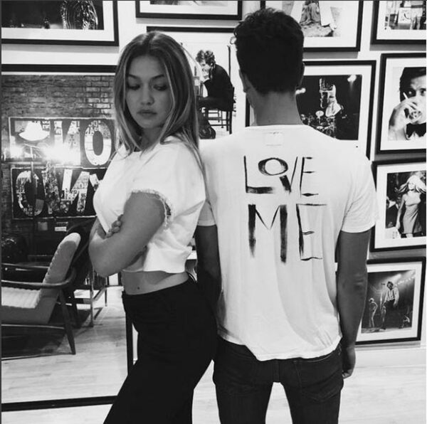 Samuel es gran amigo de Gigi Hadid.