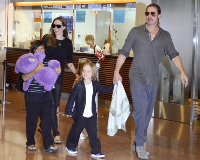 La familia Jolie-Pitt es una de las más unidas del showbiz..