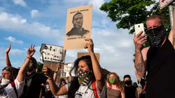 Protestas por el caso de la muerte de George Floyd.