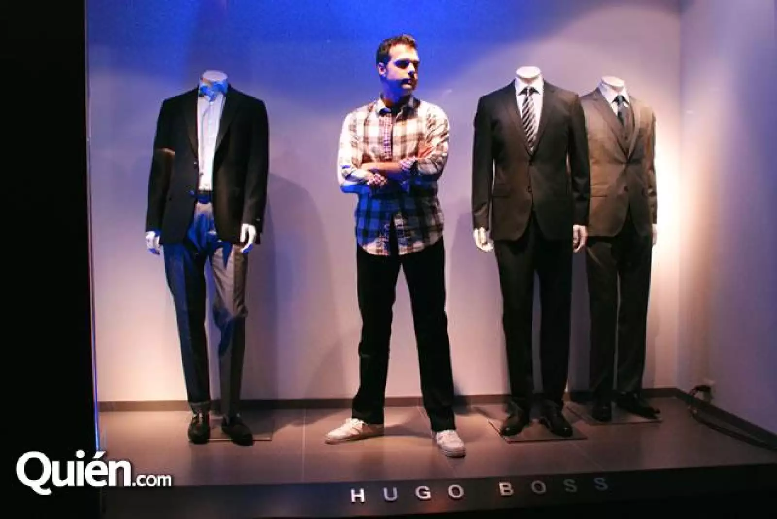 Inauguración de Hugo Boss