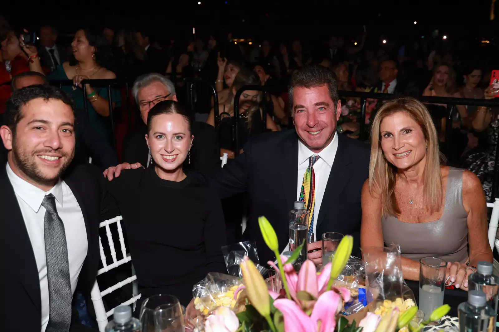 Matthew y Olivia Davidov con Lance Ordin y Doris Litchi