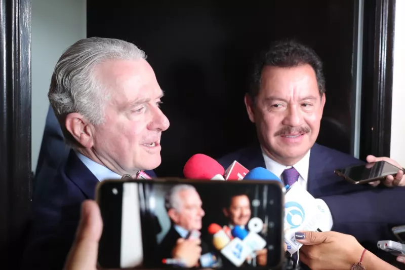 Ignacio Mier y Santiago Creel